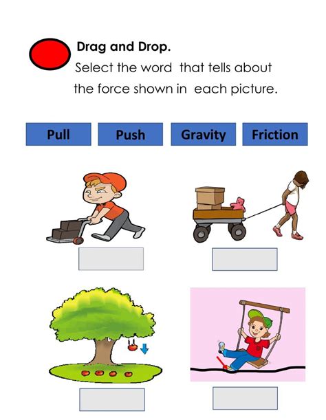 Gravity Or Friction Force Worksheets - WorksheetsCity