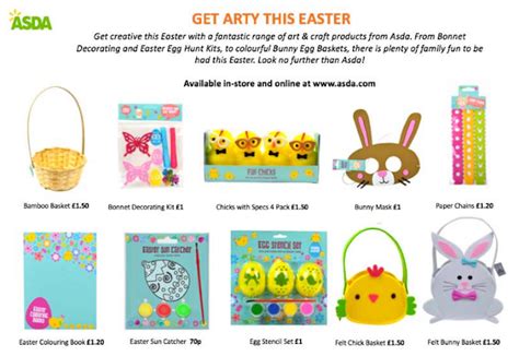 Easter Crafts and Chocolate Treats: Asda - Mummy Be Beautiful