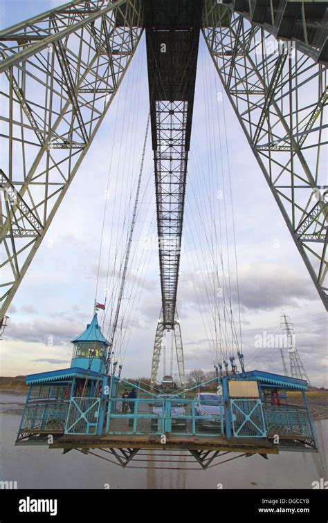 Wales, Gwent, Newport, transporter Bridge Stock Photo - Alamy