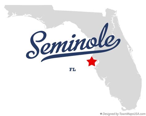 Map of Seminole, FL, Florida