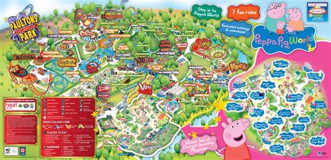 Peppa Pig Theme Park Map