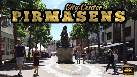 Pirmasens, Germany |🇩🇪| Pirmasens city centre 4K - Rhineland-Palatinate ...