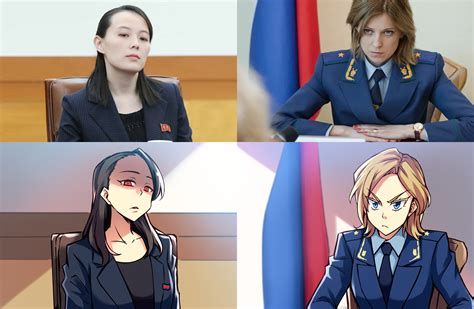 Kim Yo-jong and Natalya Poklonskaya Fanart | Kim Yo-jong | Know Your Meme