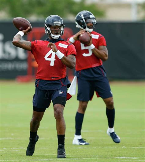 Texans' Deshaun Watson, receivers to hold informal throwing sessions