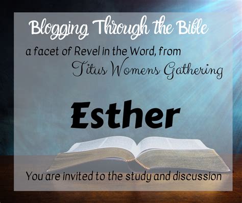 Esther 3-4; Devotional