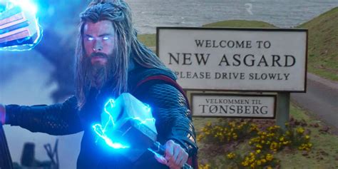 Thor: Love & Thunder Merch Advertises New Asgard As Tourist Attraction