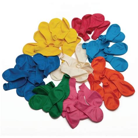 Buy Latex Balloons in Assorted Colors, 5" (Pack of 50) at S&S Worldwide