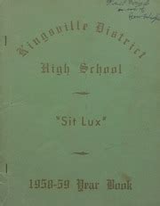 Kingsville District High School Yearbook 1958-1959 : Kingsville ...