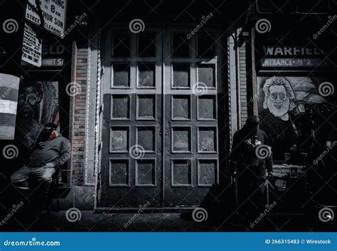 Entrance of the Warfield Theatre in San Francisco, USA Editorial Stock ...