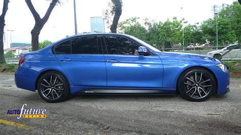 BMW F30 M Sport equipped with BMW M Performance Accessories and BBS XA Wheels | Autofuture ...