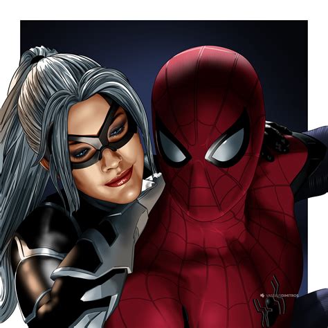 Spider-Man & Black Cat on Behance