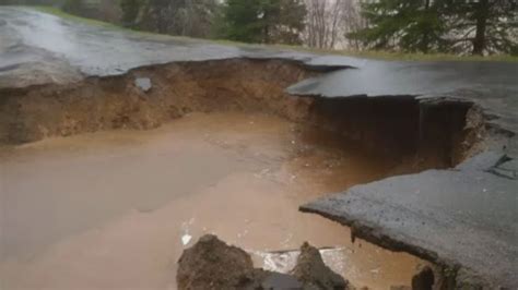 Heavy rain blamed for major washout, flooding in Cape Breton | CTV News