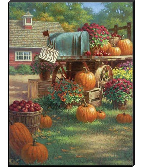 'Bountiful Harvest' Graphic Art Print | Autumn art, Autumn painting, Bountiful harvest