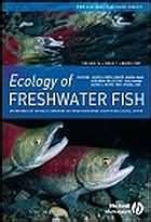 Ecology of Freshwater Fish | EVISA's Journals Database