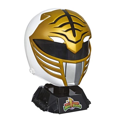 Buy Power Rangers Lightning Collection Premium White Ranger Helmet Prop Replica Online at ...