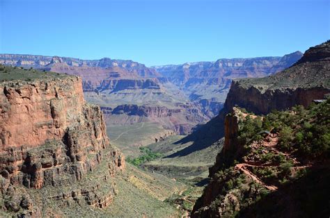 Bright Angel Trail - hiking rim to river Grand Canyon National Park ...