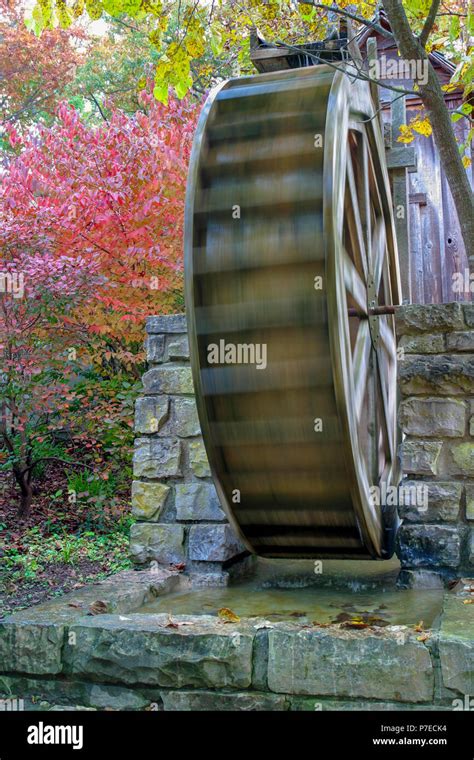 Autumn in Arkansas - Old Water Mill in Eureka Springs Gardens in Eureka ...