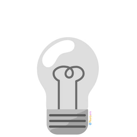 FREE Light Bulb Off Clipart (Royalty-free) | Pearly Arts