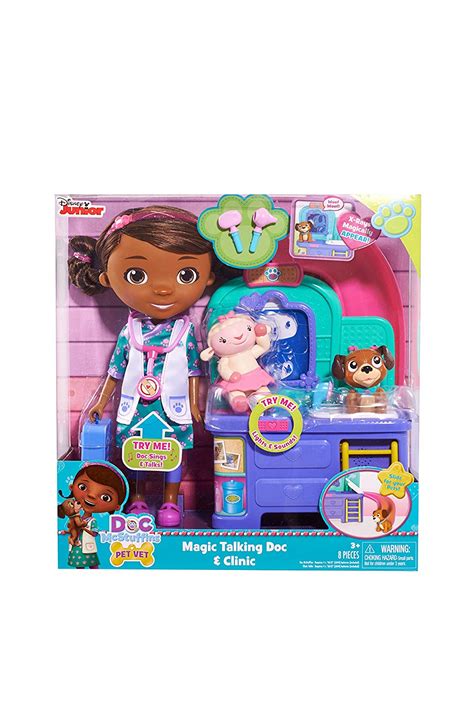 Doc McStuffins Pet Vet Talking Doll & Care Clinic by Doc McStuffins - Walmart.com - Walmart.com