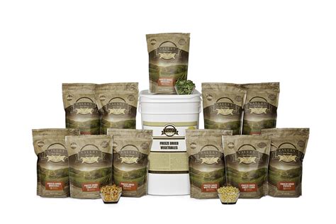 Freeze Dried Meals | Valley Food Storage | Freeze dried vegetables, Freeze dry, Survival food kits