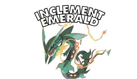 Pokemon Inclement Emerald Cheats GBA ROM