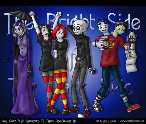 Ruby Gloom Character Lineup by ~AmyJSmylie on deviantART (With images ...