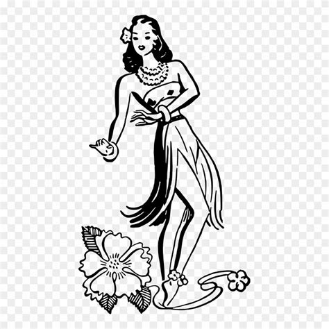 Hula Dancer Clip Art - Hula Vector - Png Download (#28222) - PinClipart