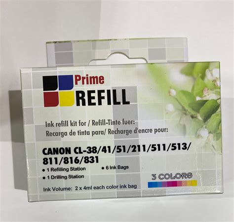 Refill Kit for Refilling Canon 511 and 441 Color Ink Cartridge – SKYROCKUAE