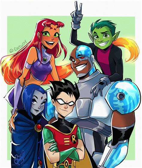 Pin by Dehrunes Magon on Teen Titans Fan Art | Teen titans starfire ...