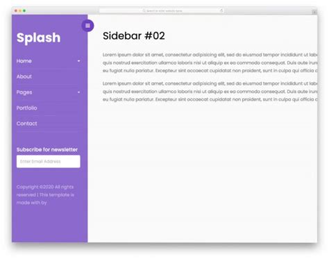 30 Best Free Bootstrap Sidebar Examples 2022 - uiCookies