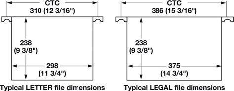 hanging file folder LETTER dimensions - Google Search in 2020 | Lettering, Metal drawers ...