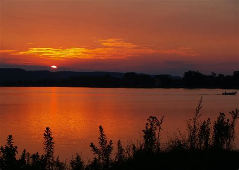 Sunset on Lake Winona Free Photo Download | FreeImages