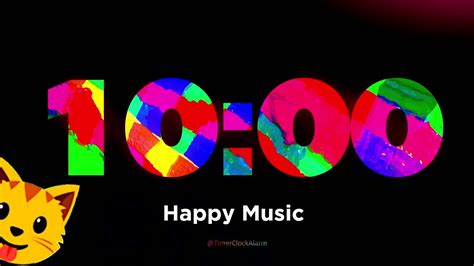 Timer 10 Minute with Happy Music - YouTube