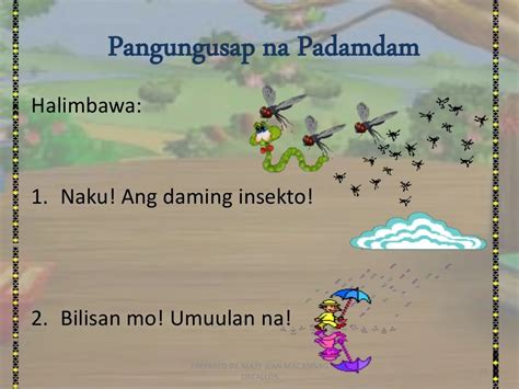 Pangungusap Na Pautos Pakiusap At Padamdam Worksheet