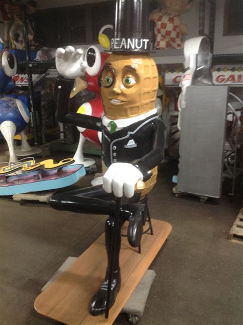 Mr. Peanut Trade Show Statue « Obnoxious Antiques