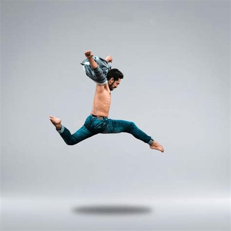 Man Jumping High While Posing · Free Stock Photo