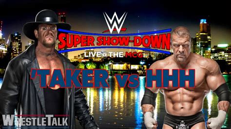 Undertaker vs. Triple H At WWE Super Show-Down In Australia - WrestleTalk