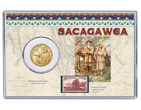 Sacagawea Coin & Stamp Collection - Coins of America