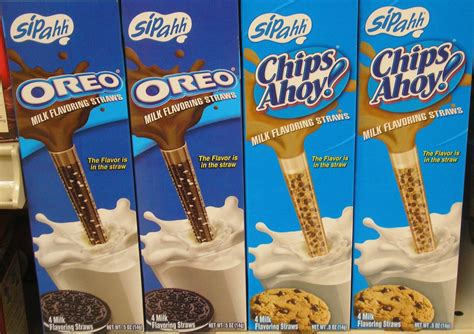 Oreo & Chips Ahoy Milk Flavoring Straws | Steve | Flickr