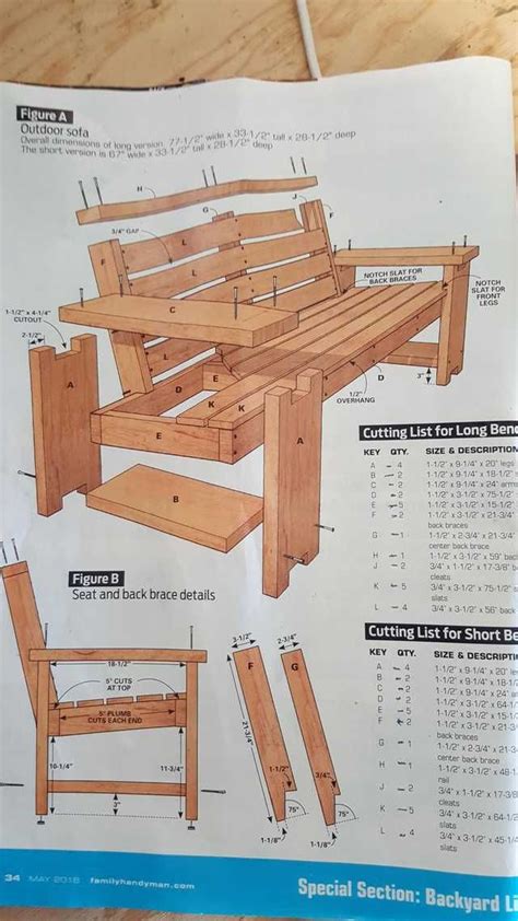 Patio Benches - Imgur | Free woodworking plans furniture, Diy patio ...