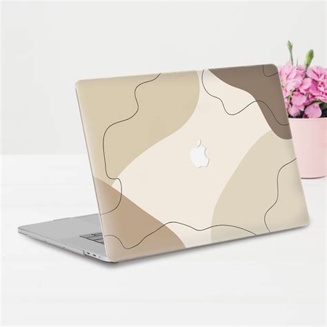 Beige Macbook case Aesthetic Macbook Pro 13 16 Air 13 M1 12 | Etsy