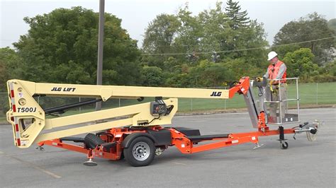 T500J Towable Boom Lift | Tow-Pro Booms | JLG