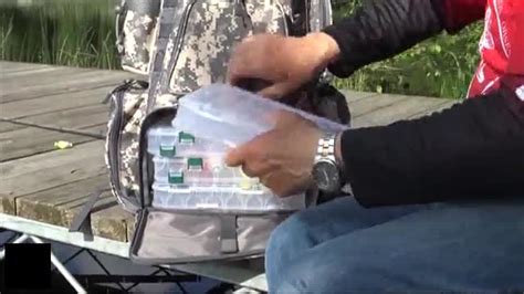 Custom Waterproof Fishing Backpack Lures Bait Storage Fishing Bag For Tackle - Buy Fishing ...
