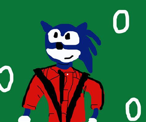 Michael Jackson from Sonic 3 - Drawception