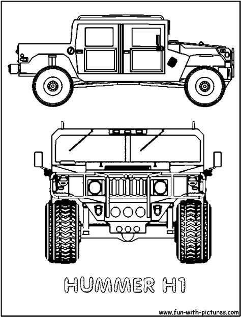 Hummer H3 Coloring Coloring Pages Coloring Pages