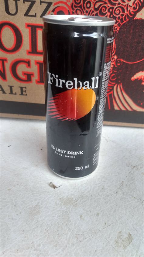 Fireball energy drink(250ml aluminum can) : r/ToFizzOrNotToFizz