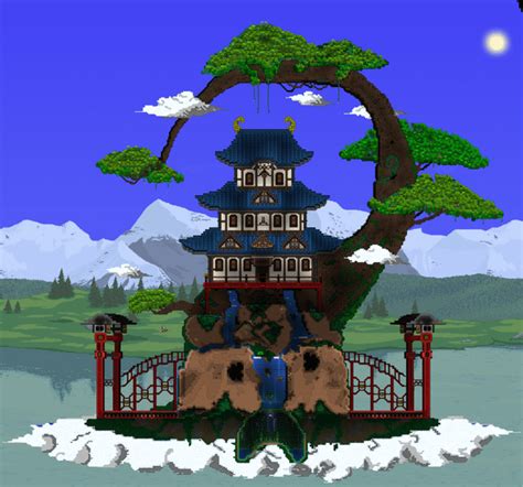 I tried to rebuild that part of Wano Kuni in a game named Terraria. It was so much inspiring, i ...