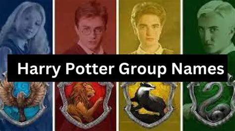 350+ Unique & Catchy Harry Potter Group Names