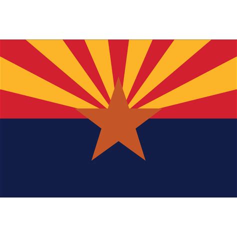 Arizona State Flag - Volunteer Flag Company