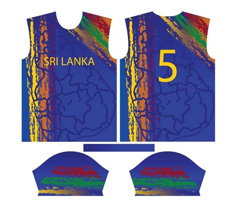 Srilanka cricket team sports kid design or Sri Lankan cricket jersey ...